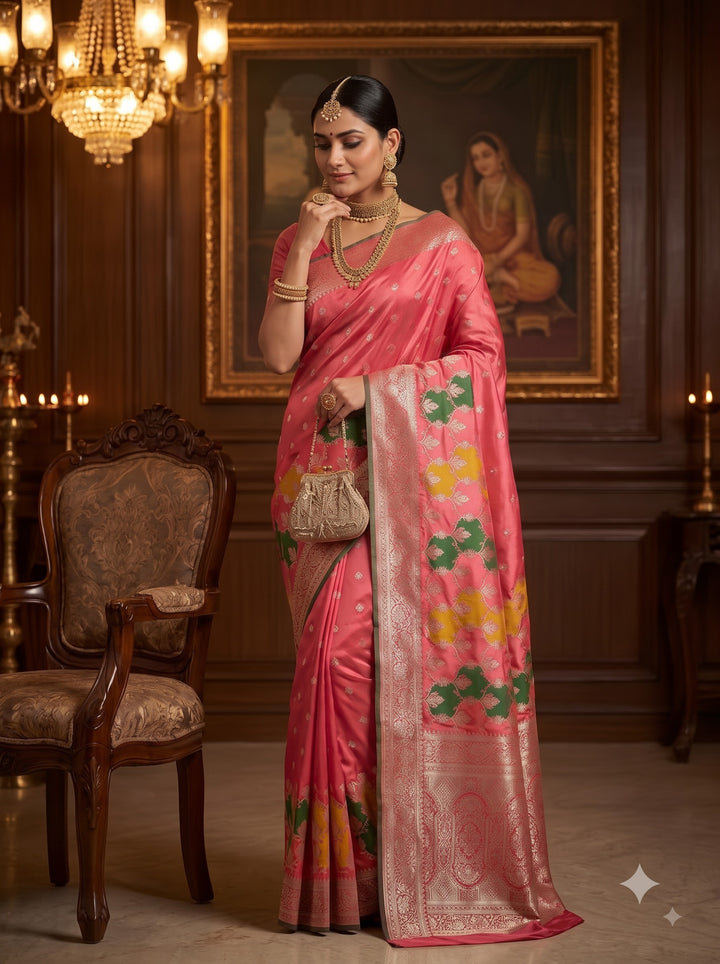 House of Grace Katan Silk Saree
