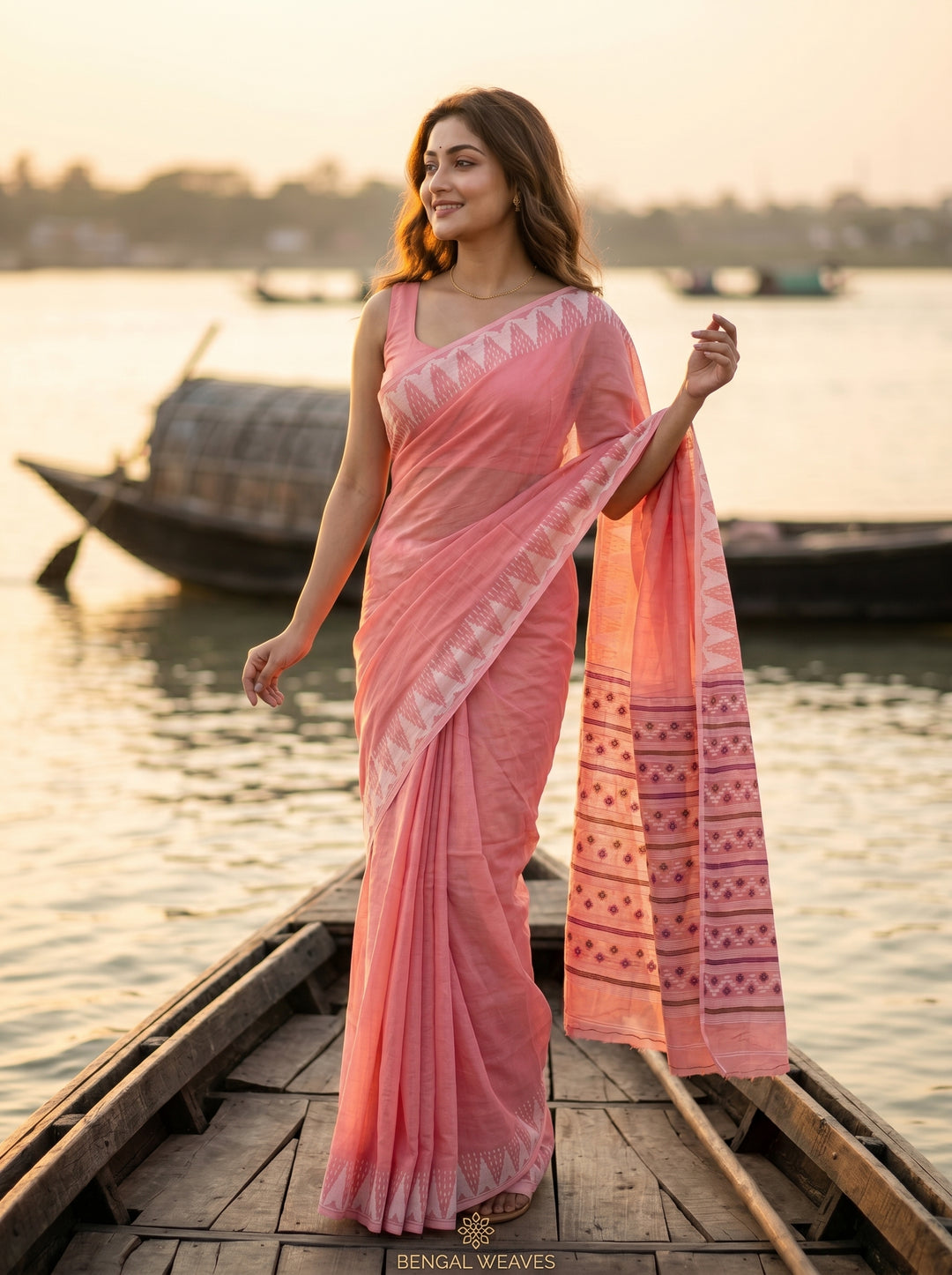 Rangamaya  Jamdani  Saree