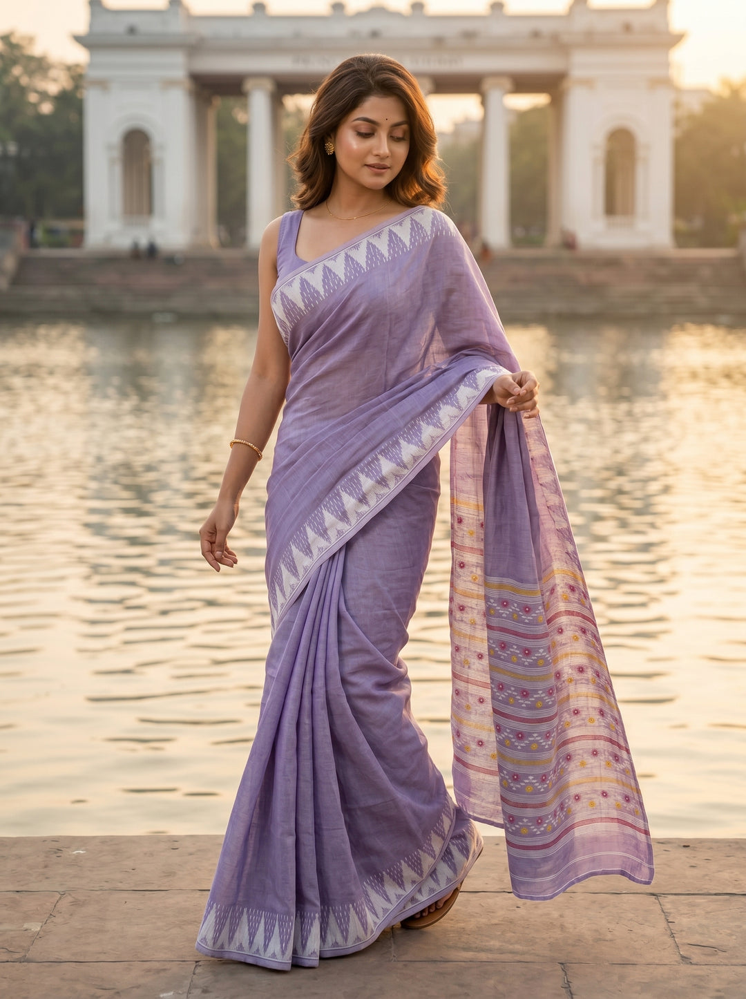 Rangamaya  Jamdani  Saree
