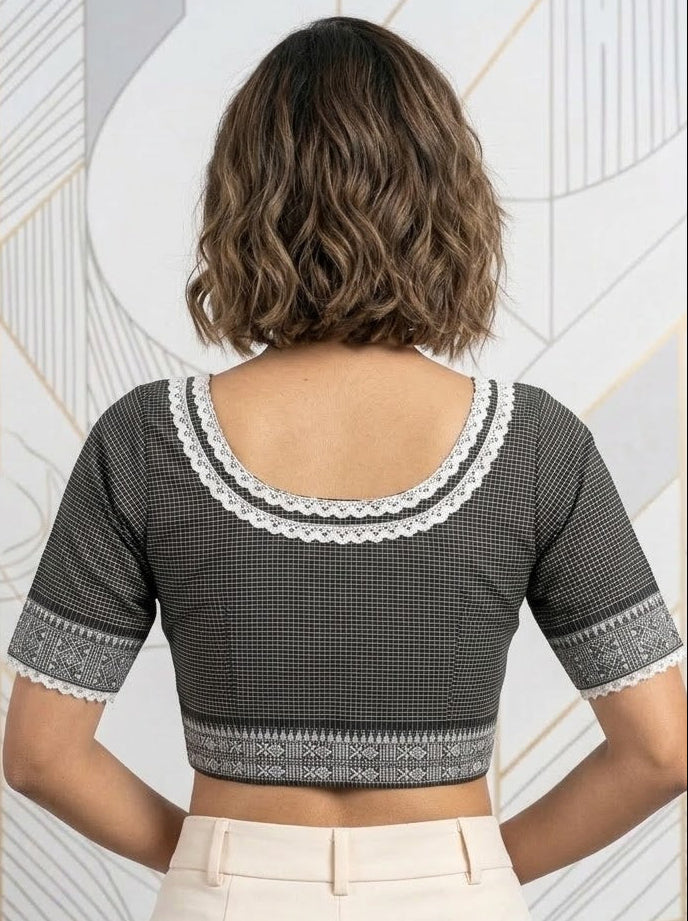 Retro Romance (Designer Cotton Blouse)