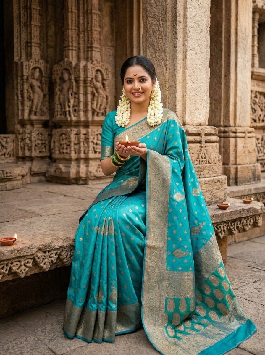 Riyasat Royale Designer Banarasi Silk Saree