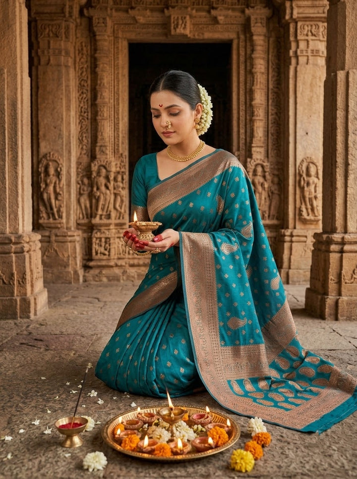 Riyasat Royale Designer Banarasi Silk Saree