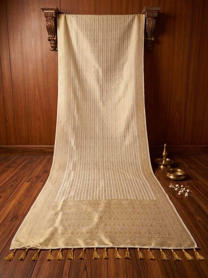 Preciously Kept In Banarasi Georgette  Silk Saree