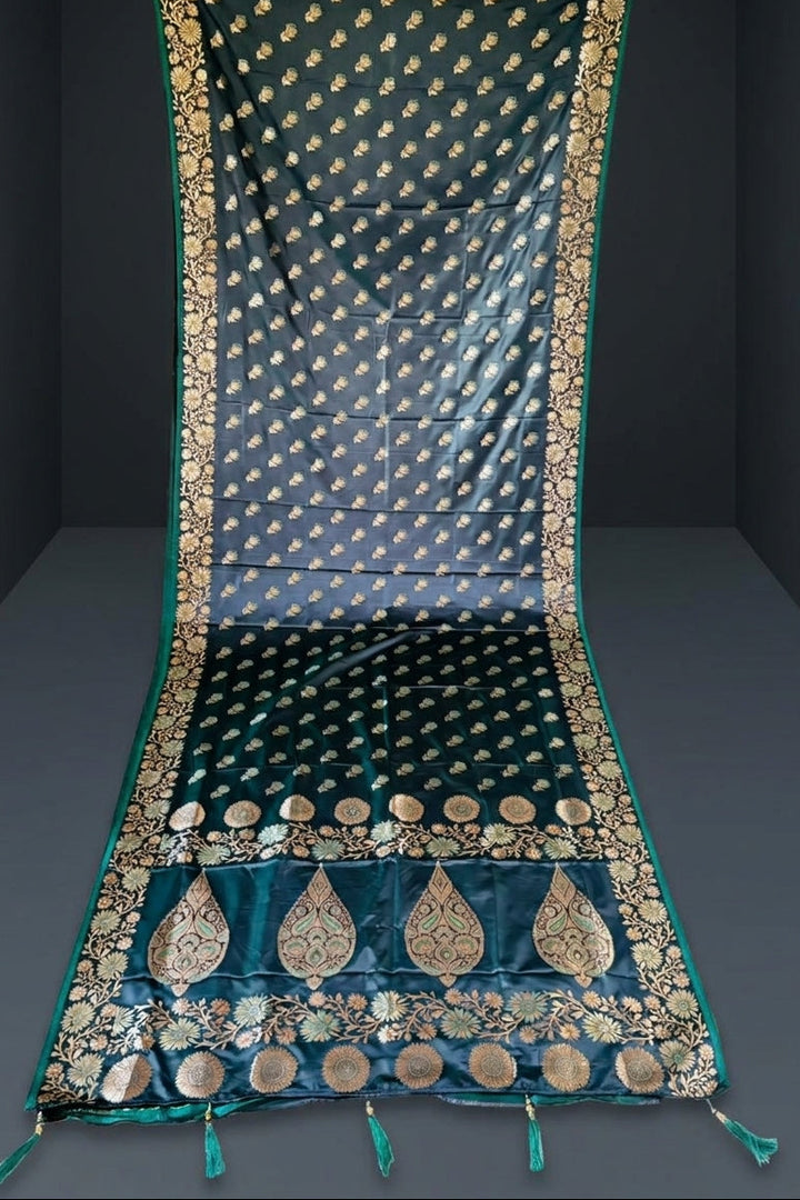 Flowy Magic (Satin Silk Saree)