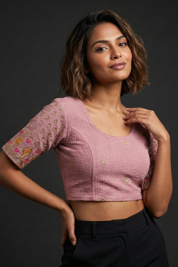 Summer Slay Stretchable Knitted Blouse