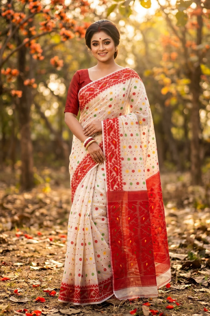 Subarna Jhilik Dhakai Jamdani Saree