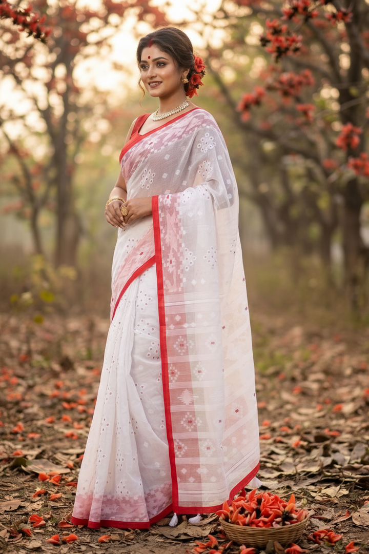 Arjuna Dhakai Jamdani Saree