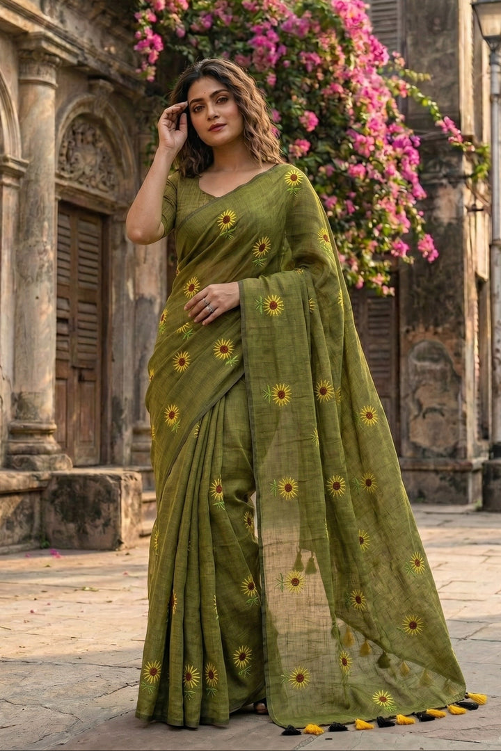 Roudrasmita Mul Cotton Saree