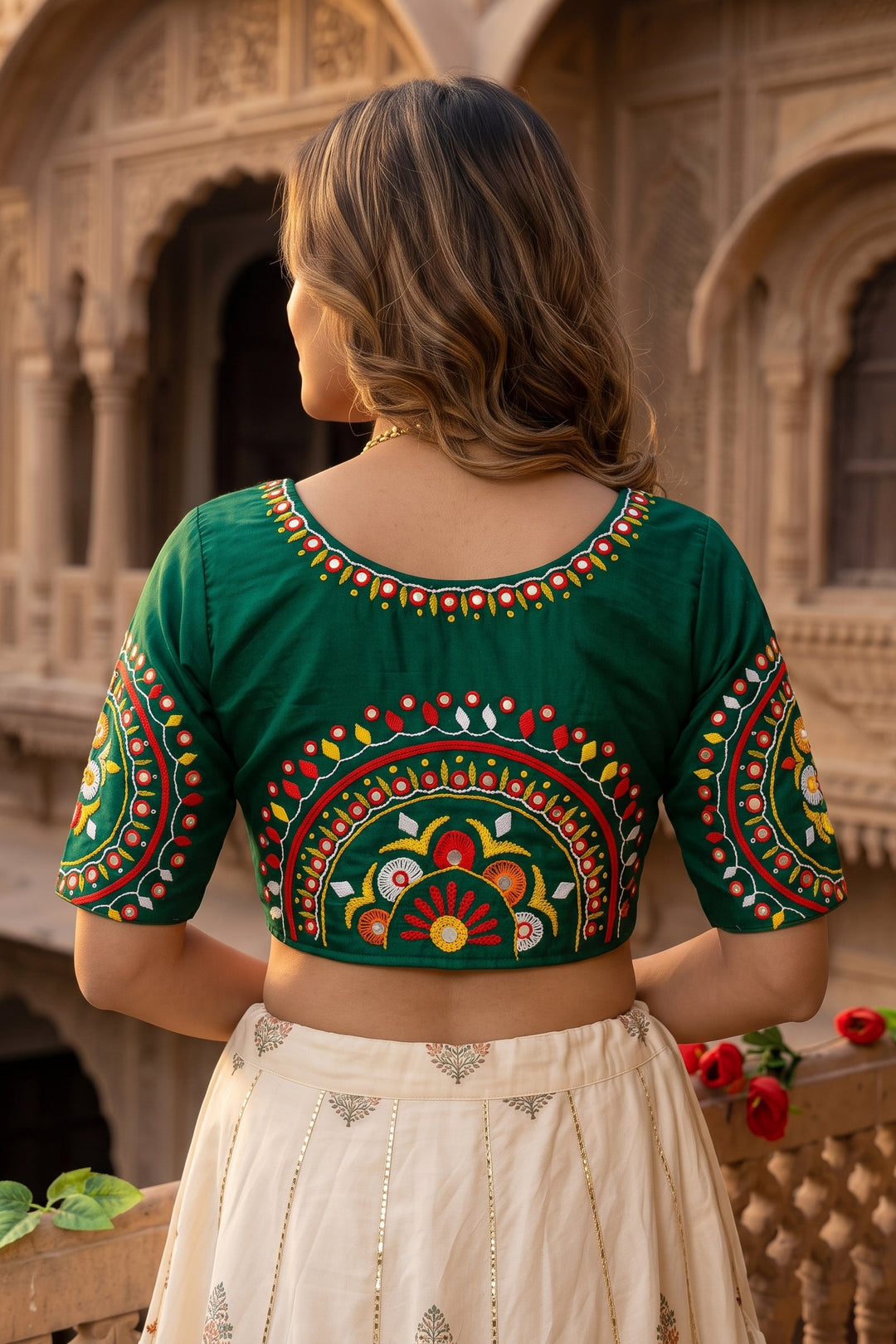 Mirror Mandala Blouse