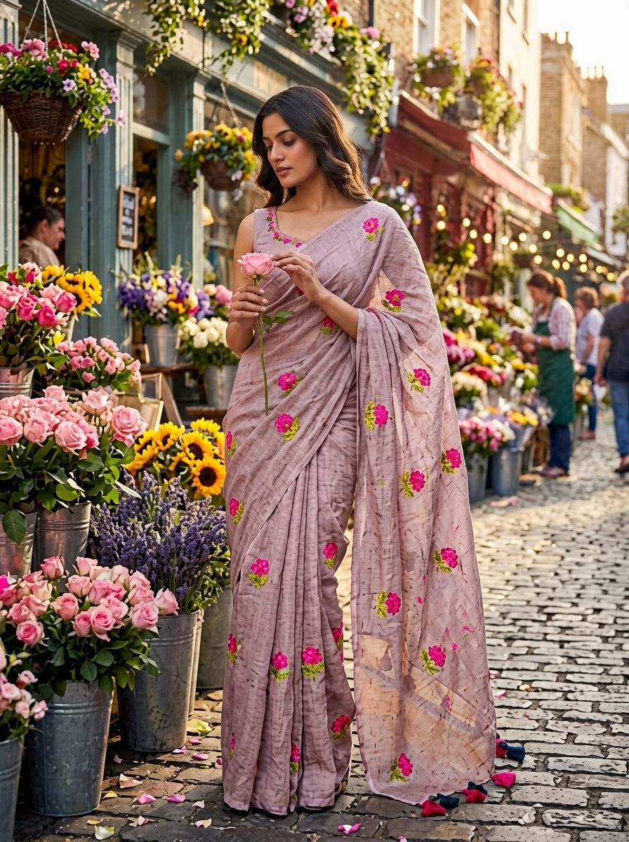 Premer Porosh Mul Cotton Saree