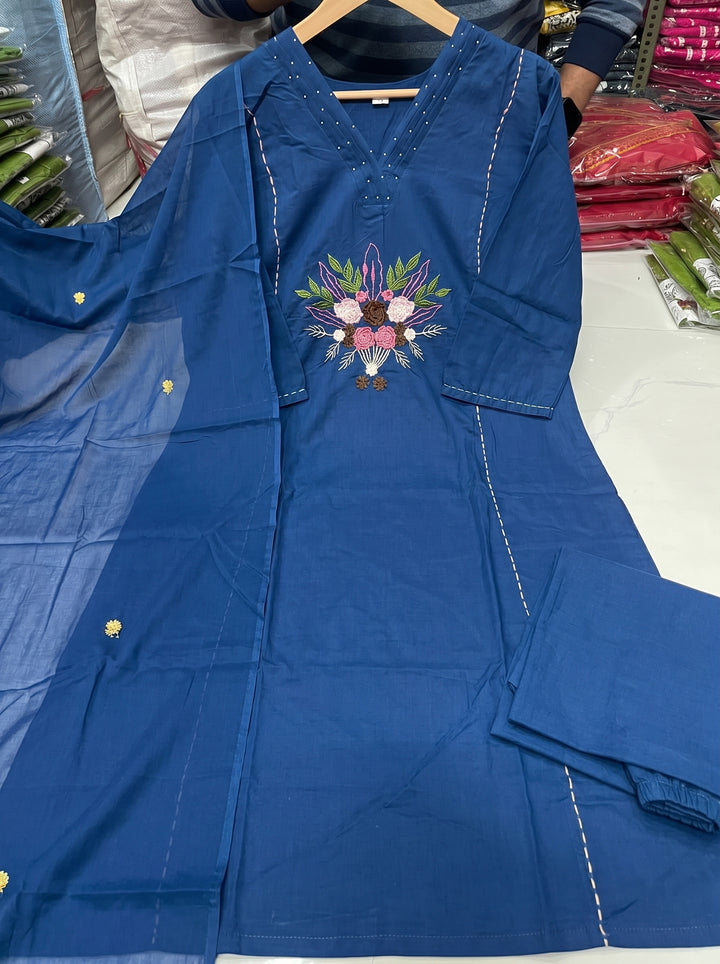Rainbow Dreams Cotton Kurti Set