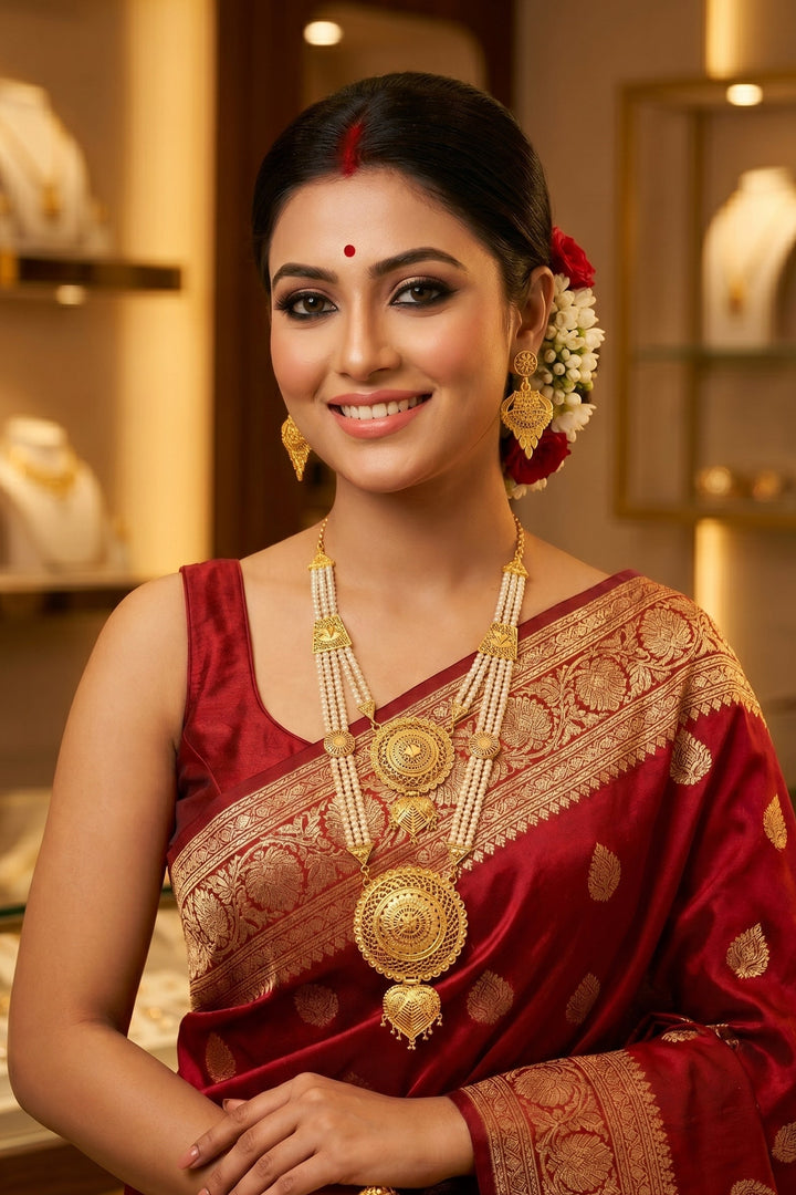 Chandrika Shine Necklace & Earring Set