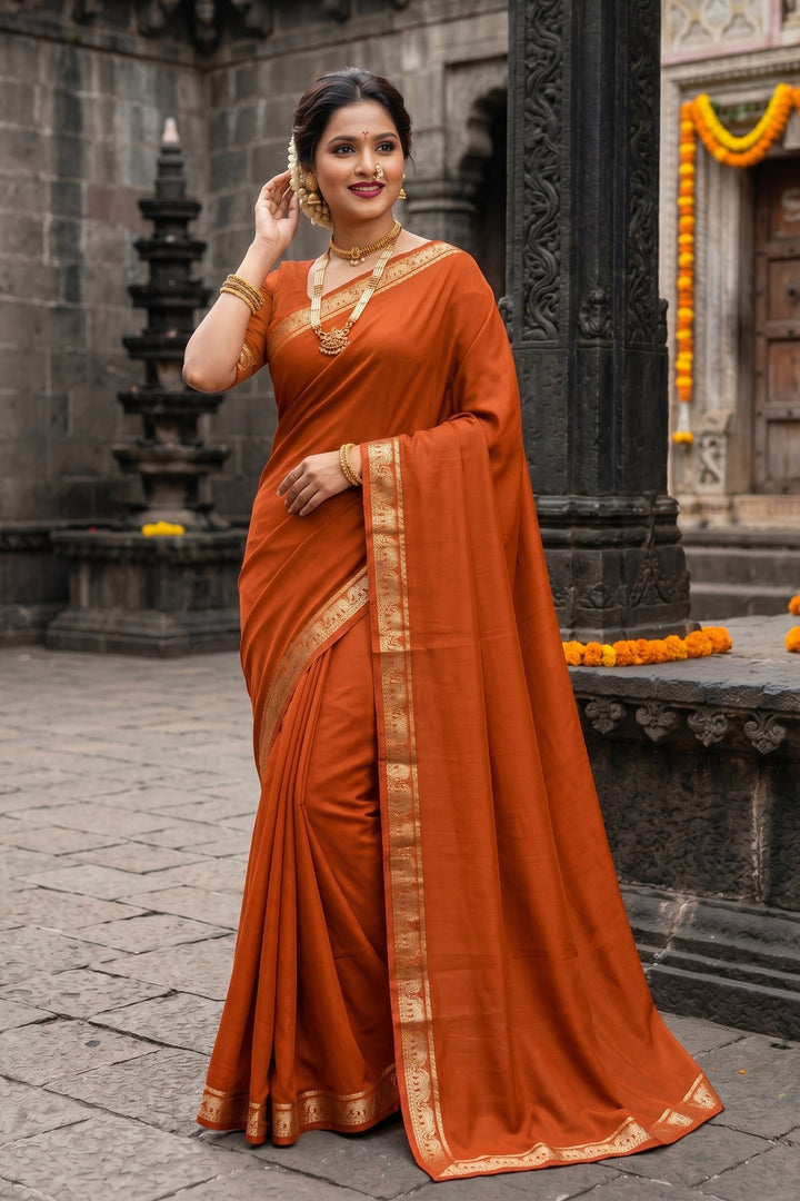 Kunjara in Style Crepe Silk Saree
