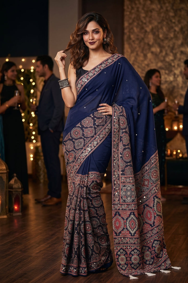 Styled in Tradition Crepe Silk Saree
