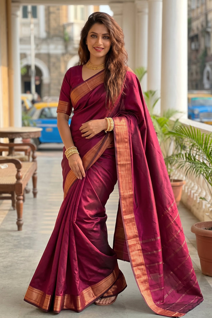 Dreams of Beauty Fancy Silk Saree