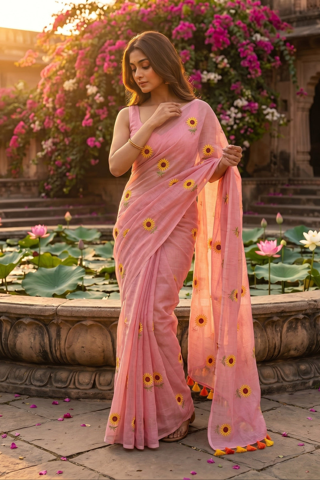 Roudrasmita Mul Cotton Saree