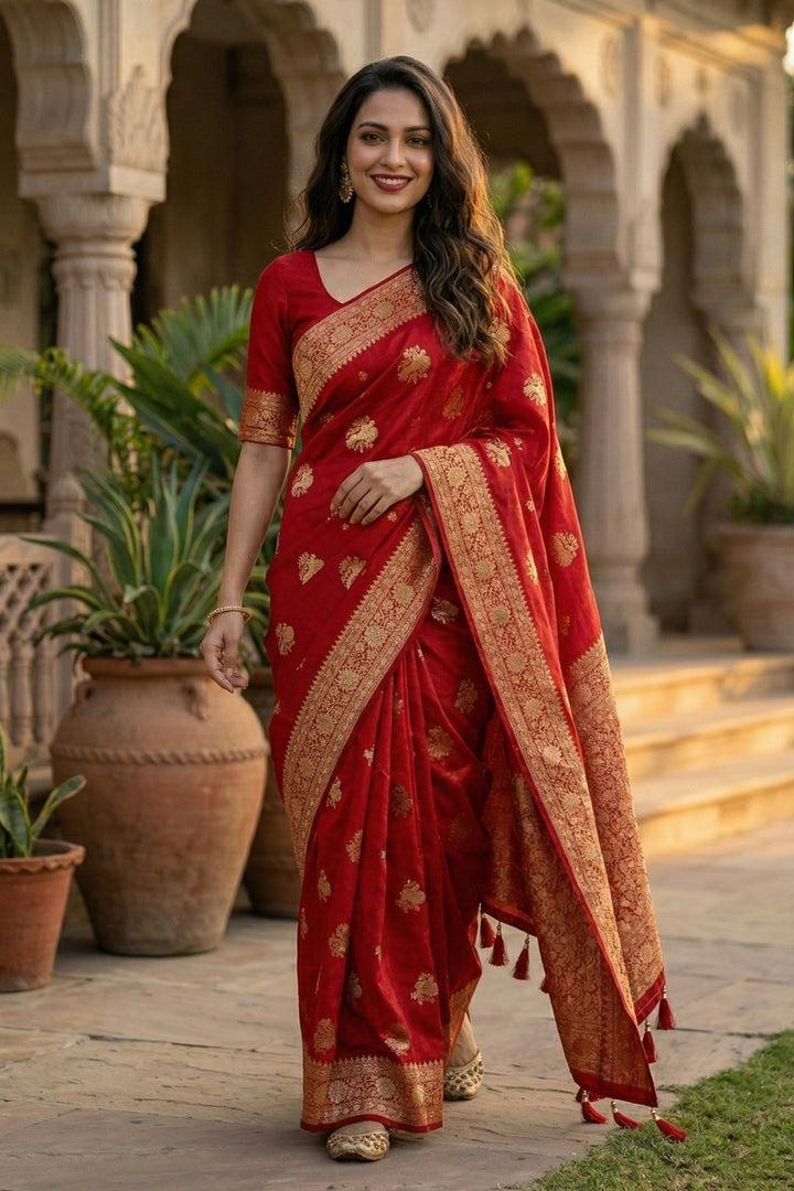 Rusmira Elegance Fancy Silk Saree