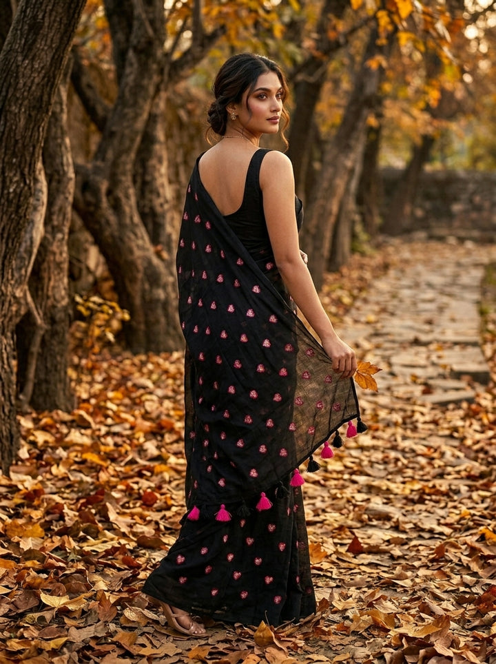 Anuragini Mul Cotton Saree