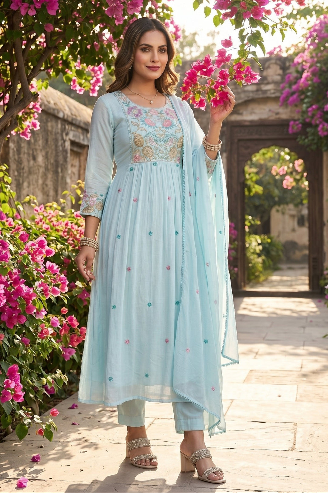 Breezy Vibes Cotton Suit Set