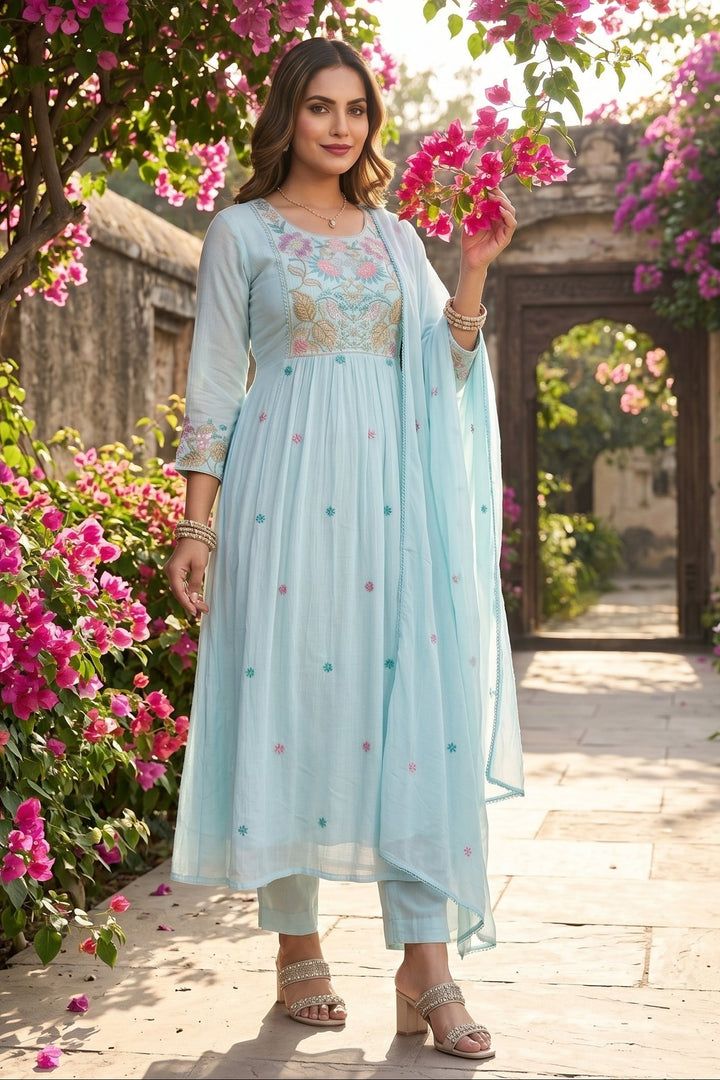 Breezy Vibes Cotton Suit Set