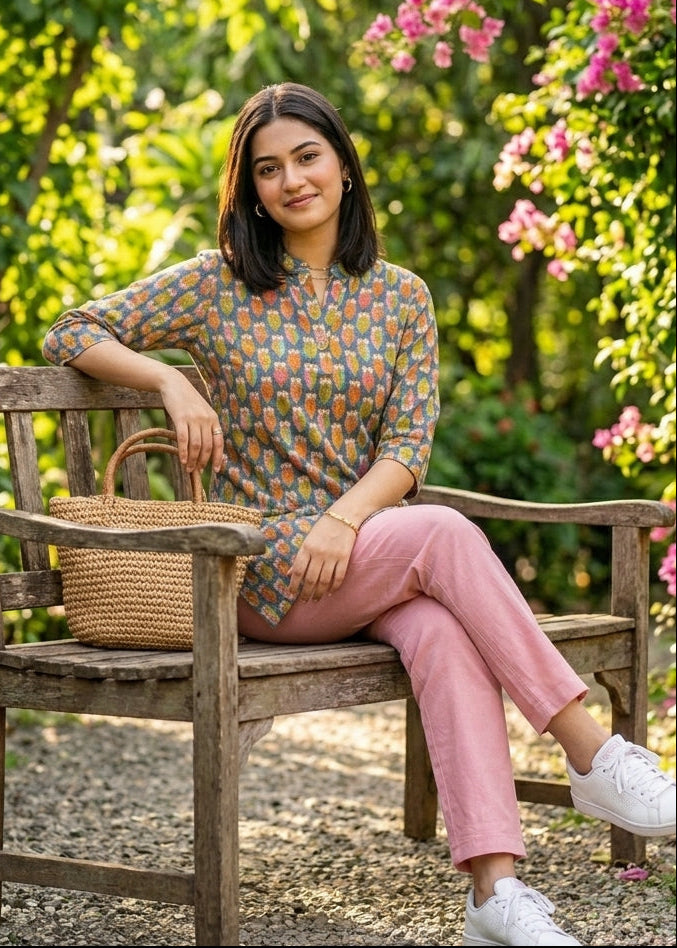 Good Luck-Cotton Kurti
