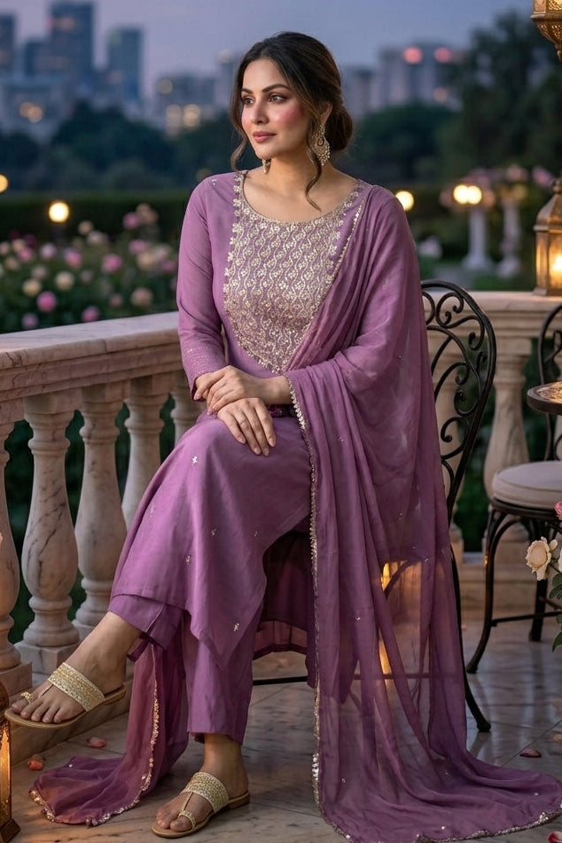 An Ode To Tradition Rayon Kurti Set