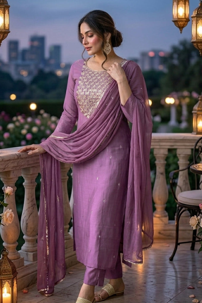 An Ode To Tradition Rayon Kurti Set