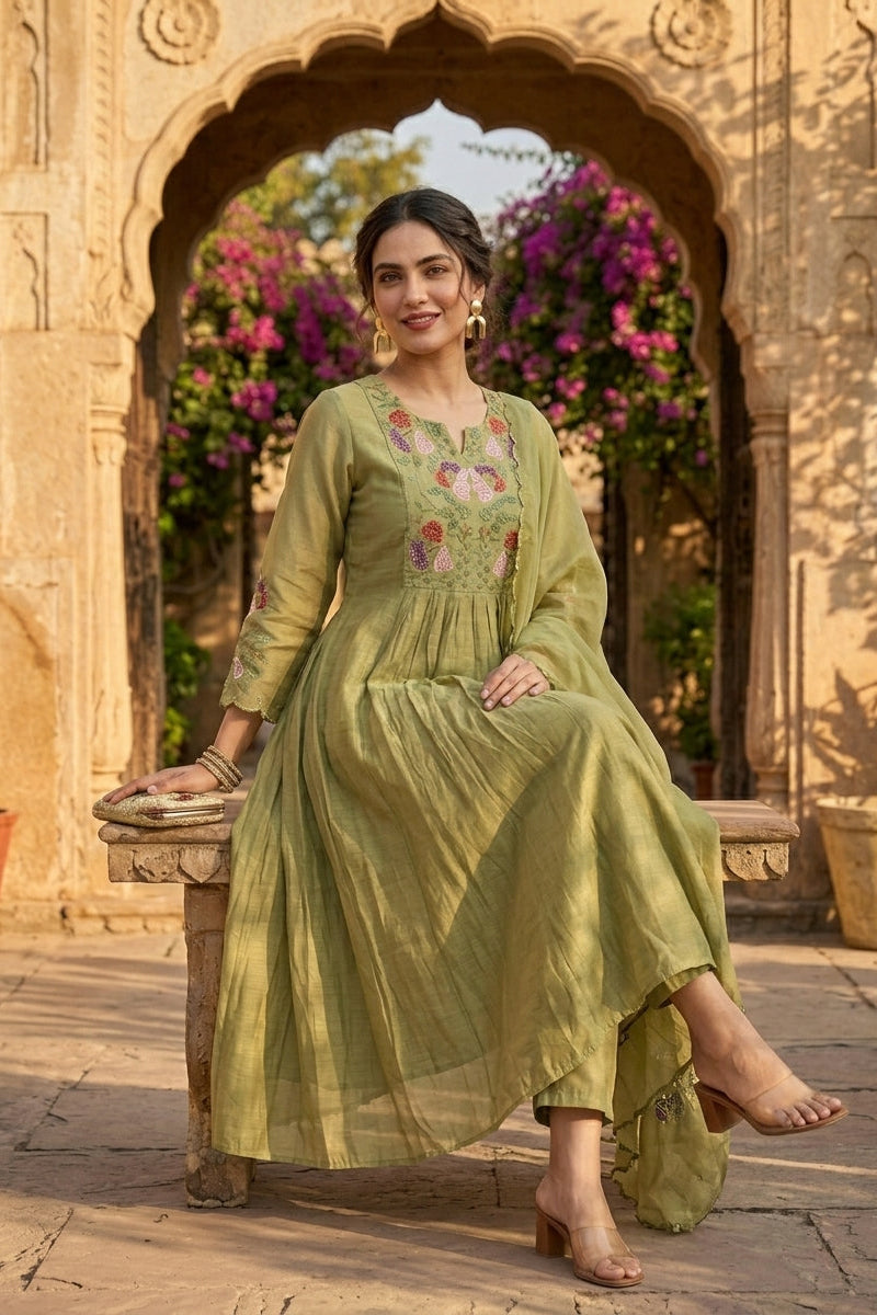 Spring Fling Cotton Suit Set