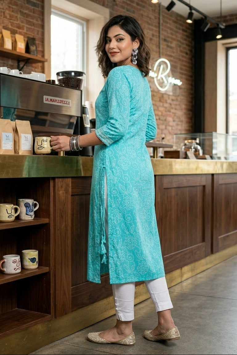 Raang- Cotton Kurti