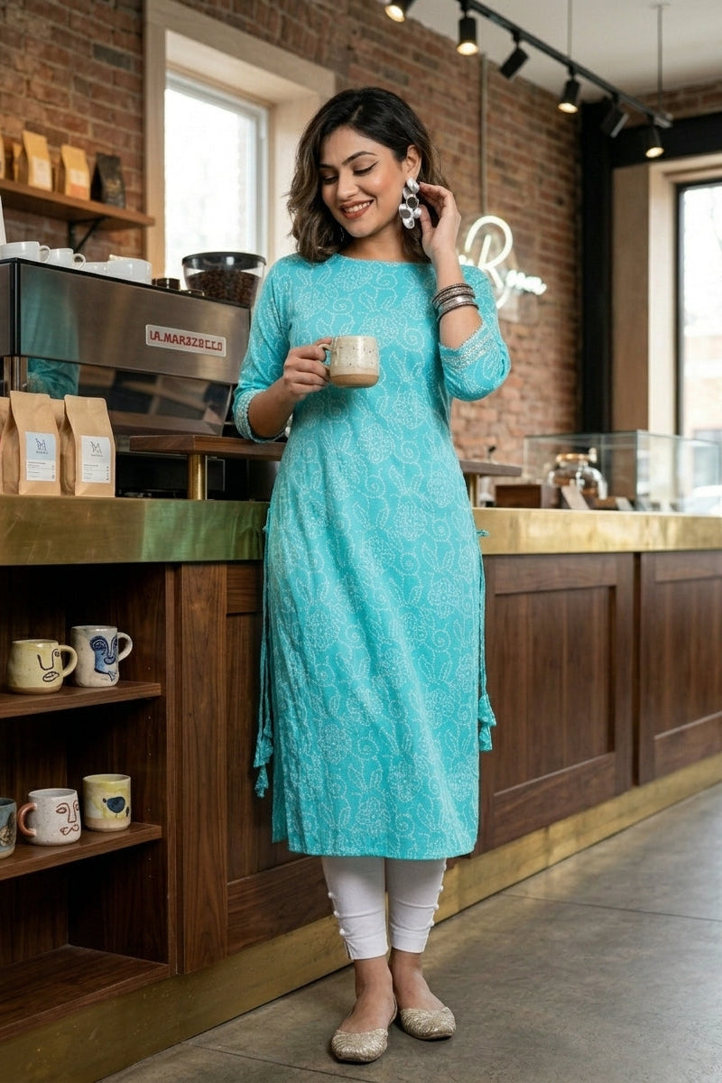 Raang- Cotton Kurti
