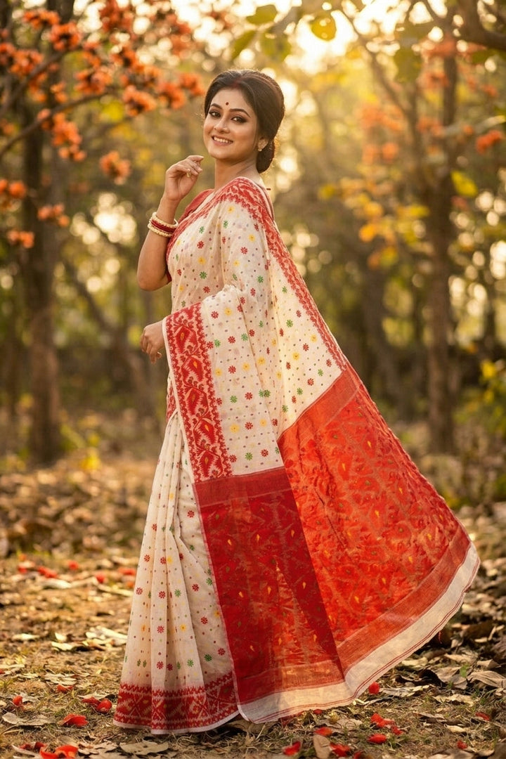 Subarna Jhilik Dhakai Jamdani Saree