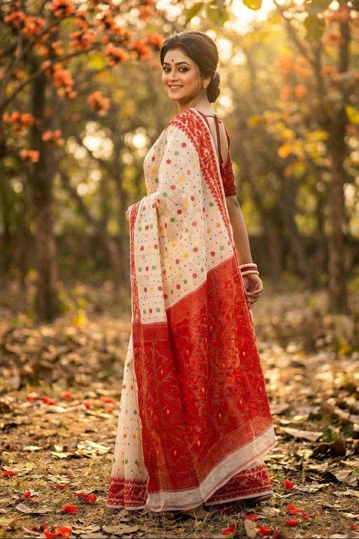 Subarna Jhilik Dhakai Jamdani Saree