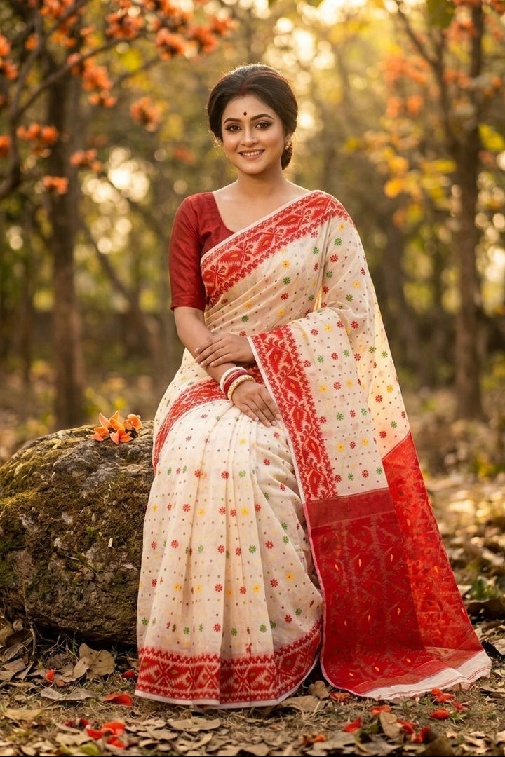 Subarna Jhilik Dhakai Jamdani Saree