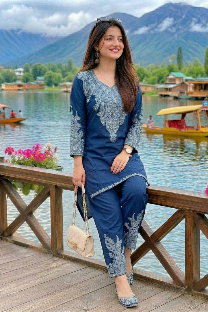 Magic of Kashmir - Special Kurti With Pant