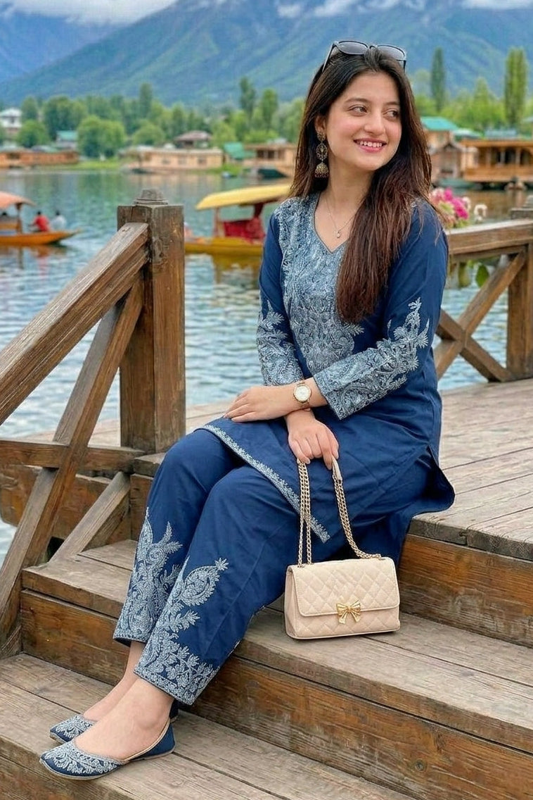 Magic of Kashmir - Special Kurti With Pant
