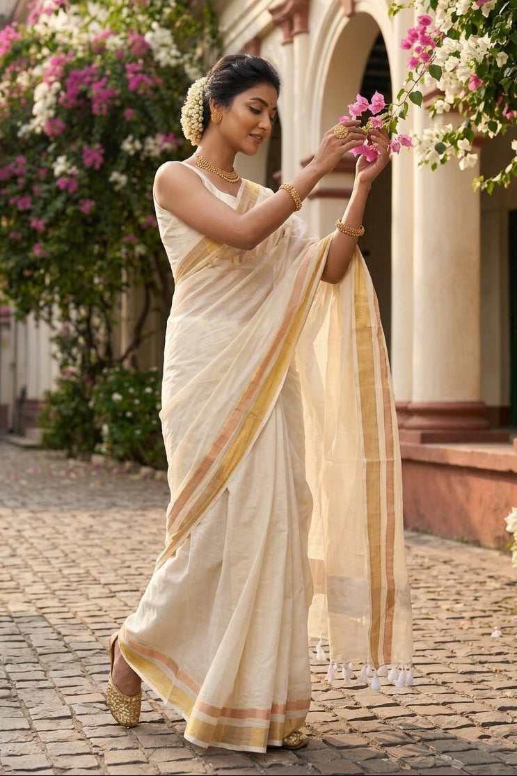 Chitramayi Mul Cotton Saree