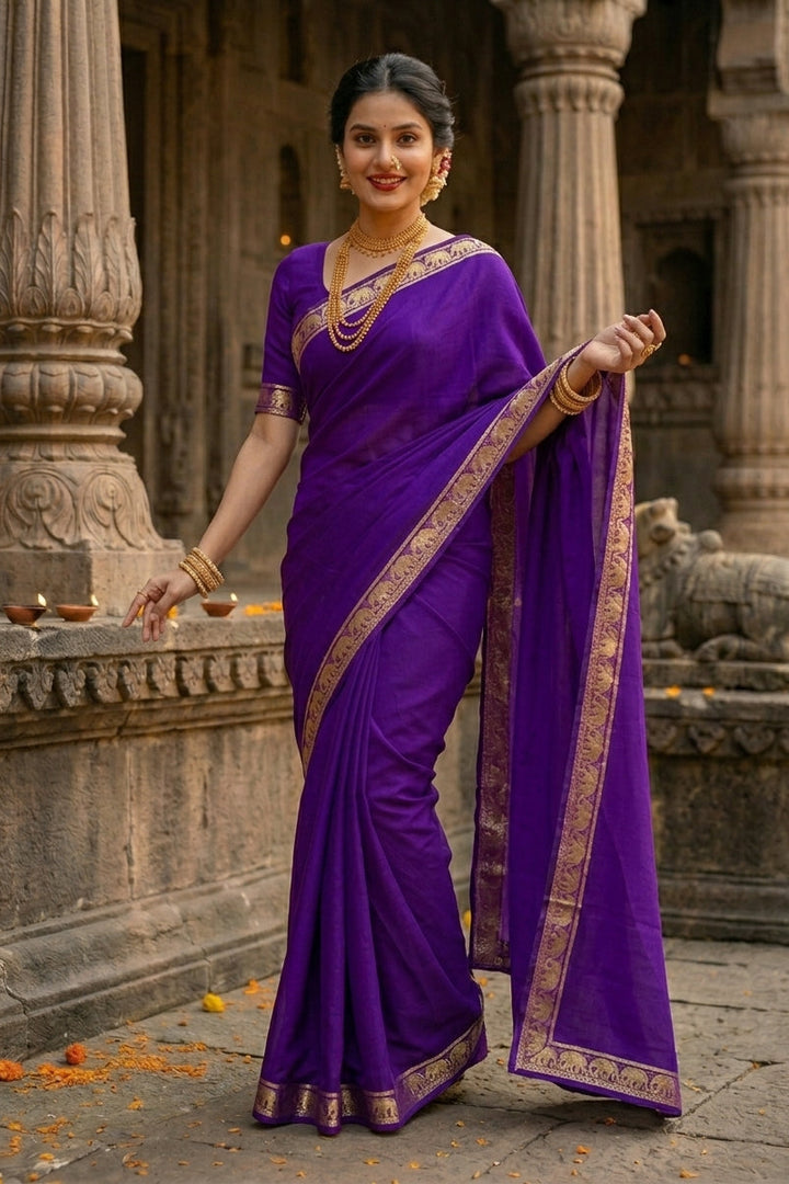 Kunjara in Style Crepe Silk Saree
