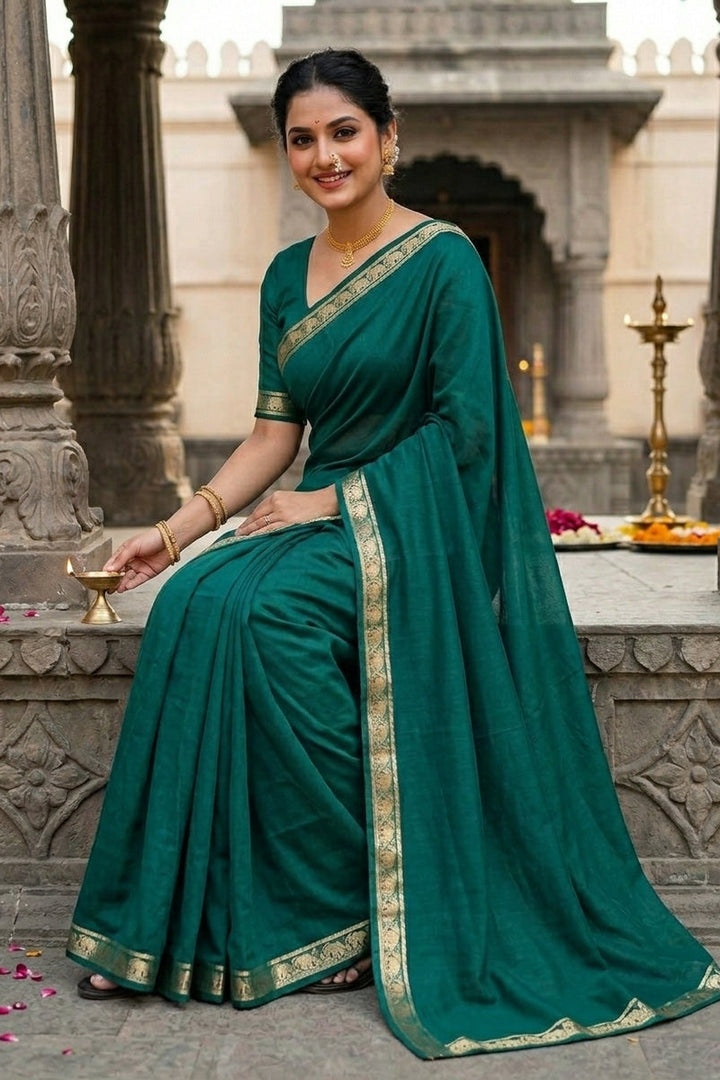 Kunjara in Style Crepe Silk Saree