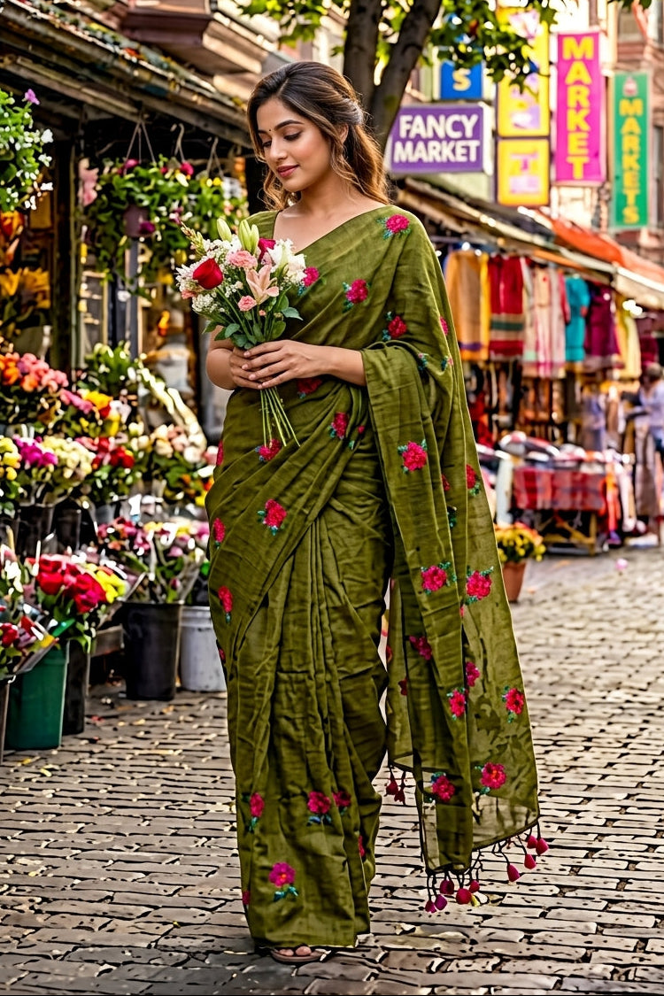 Premer Porosh Mul Cotton Saree