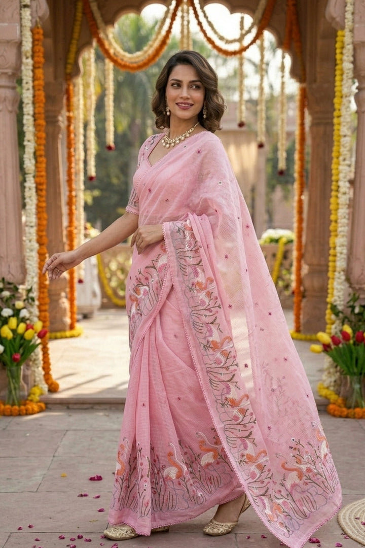 Attraction Of Colors Kota Doriya Saree