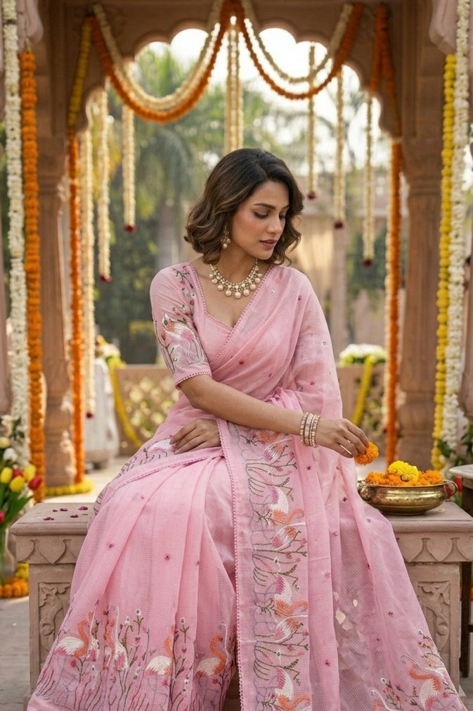 Attraction Of Colors Kota Doriya Saree