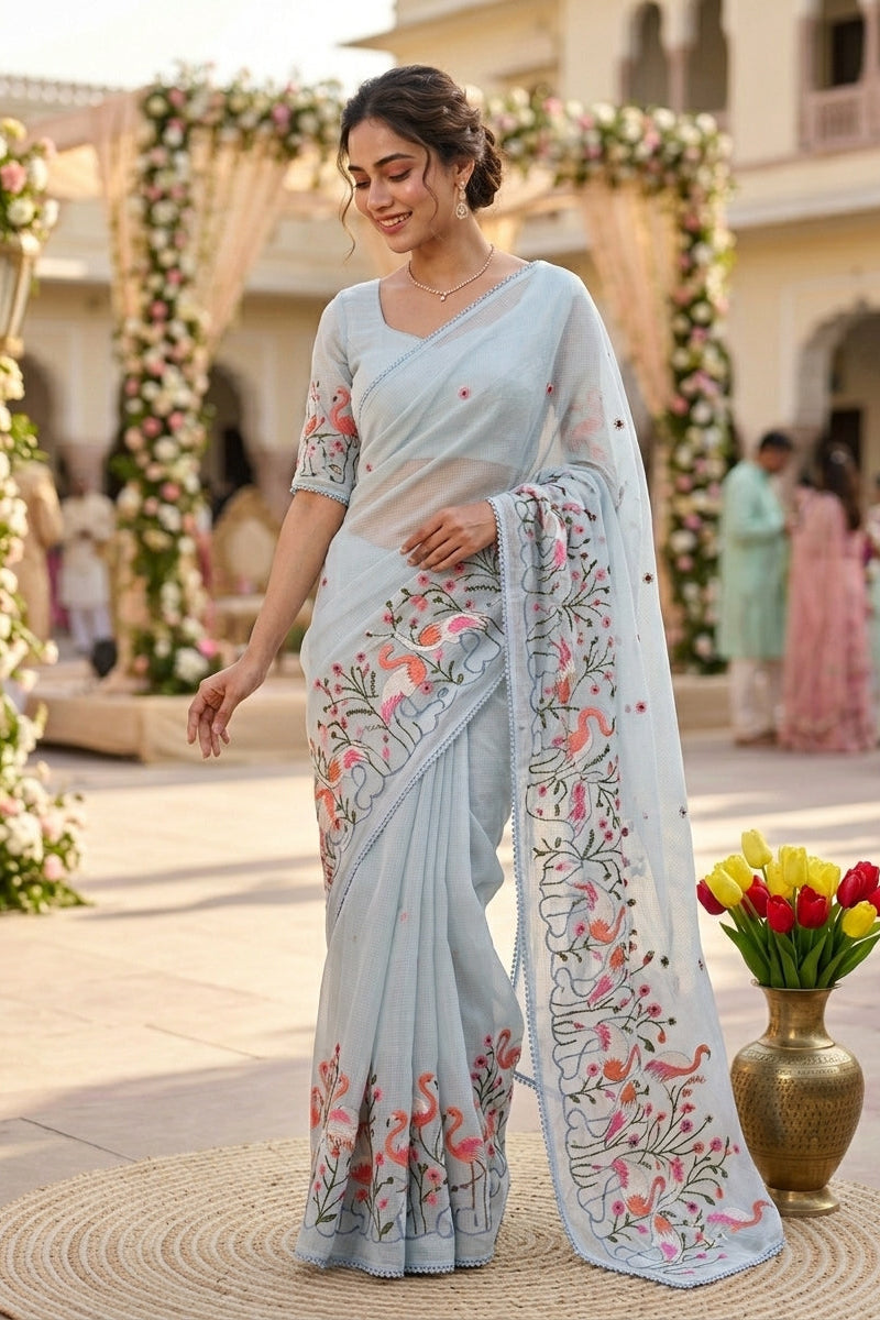 Attraction Of Colors Kota Doriya Saree