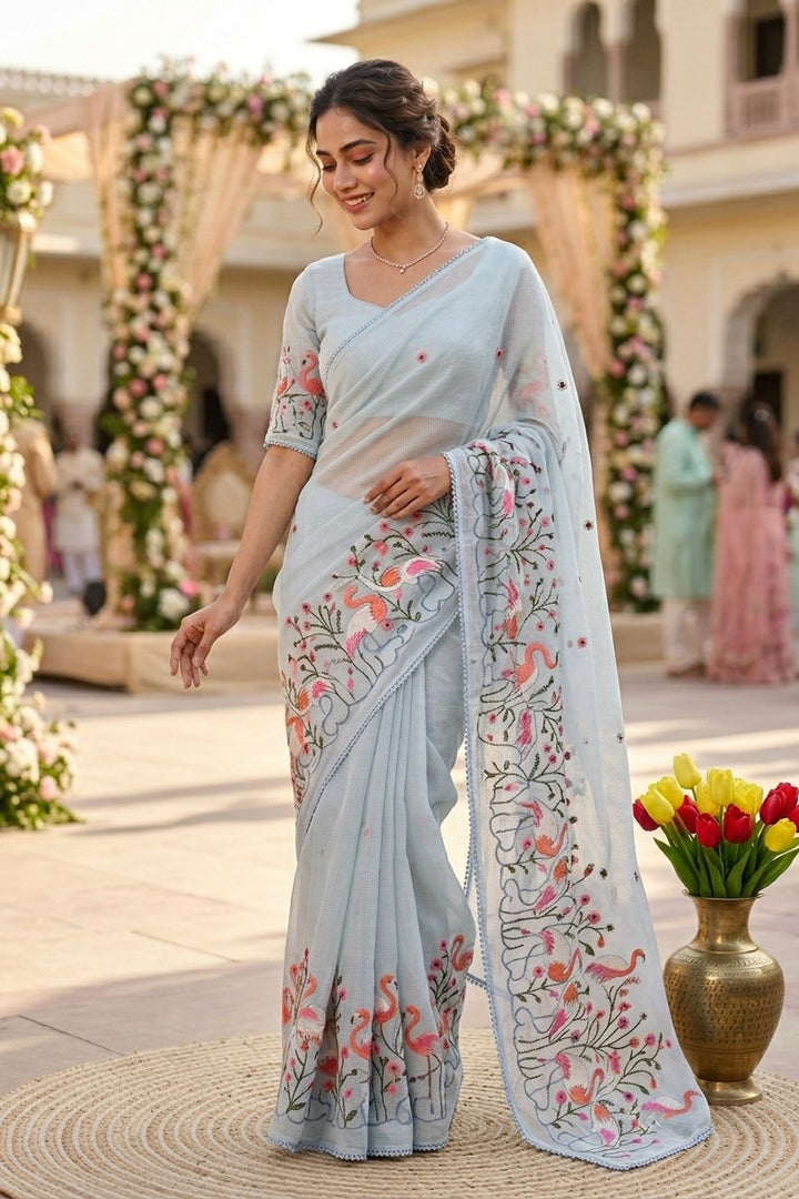 Attraction Of Colors Kota Doriya Saree