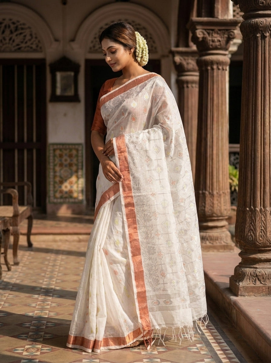 Rajeshwari Banarasi Khadi Saree