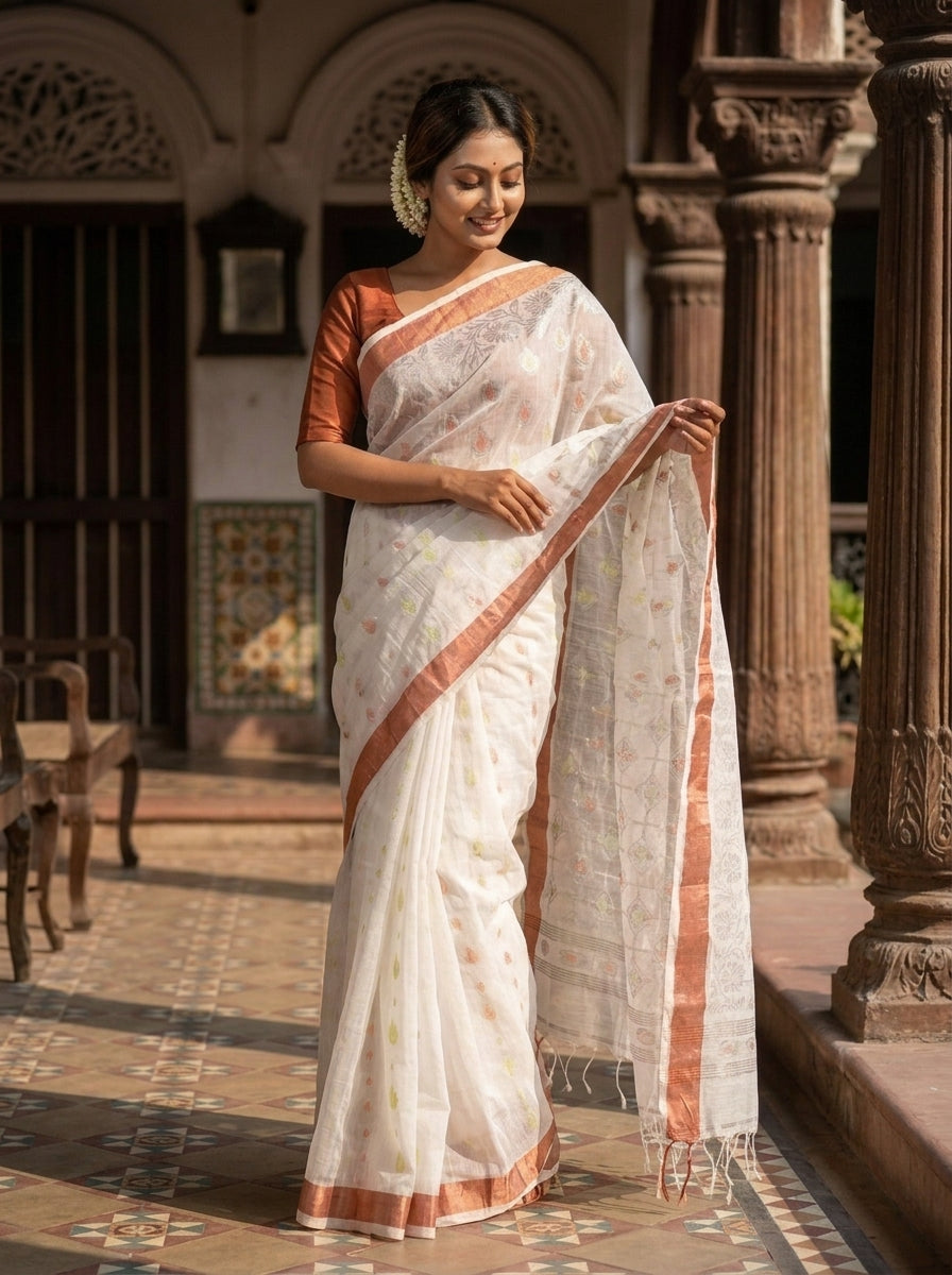 Rajeshwari Banarasi Khadi Saree