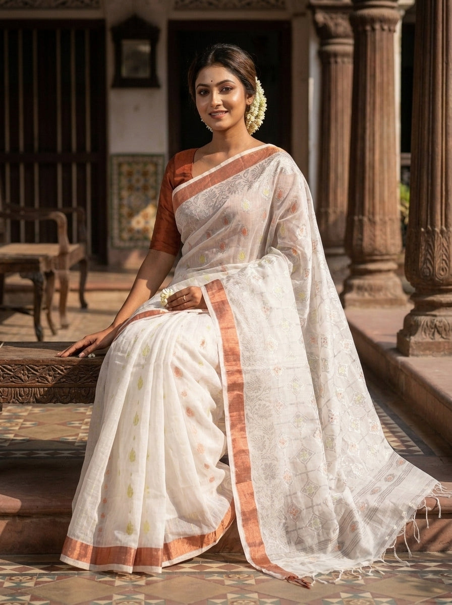 Rajeshwari Banarasi Khadi Saree