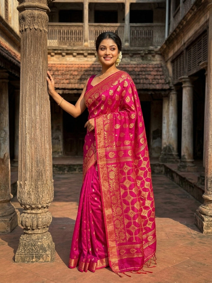 Rajeshwari Banarasi Khadi Saree