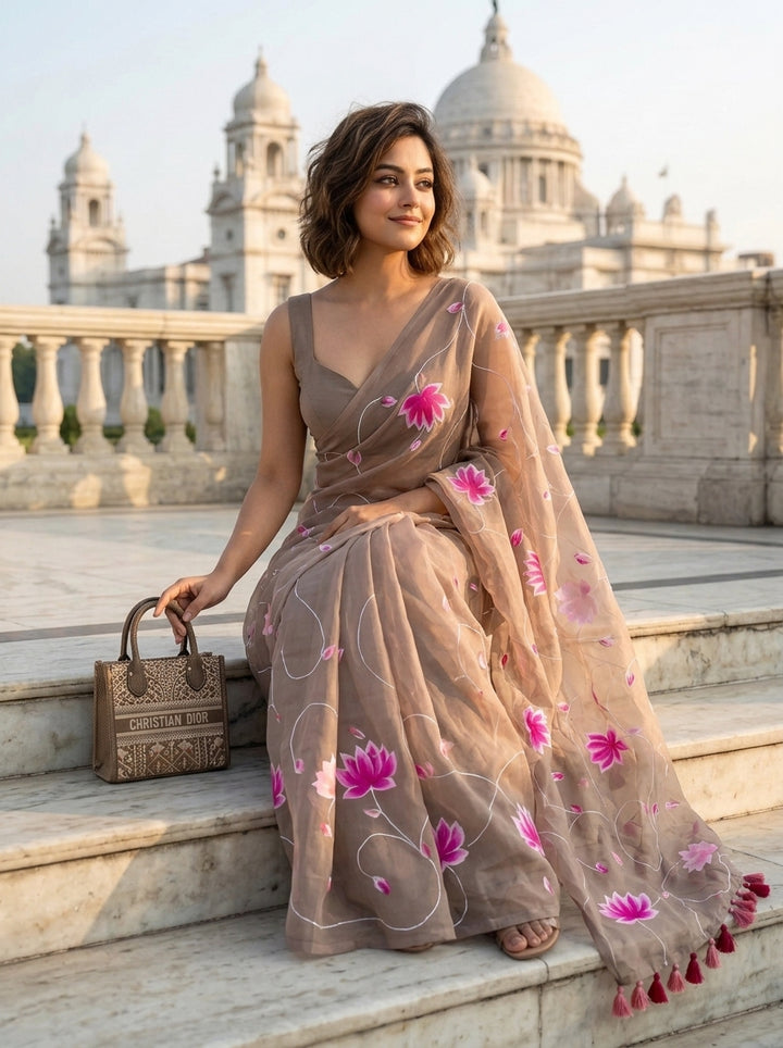 Komol Bithi Mul Cotton Saree