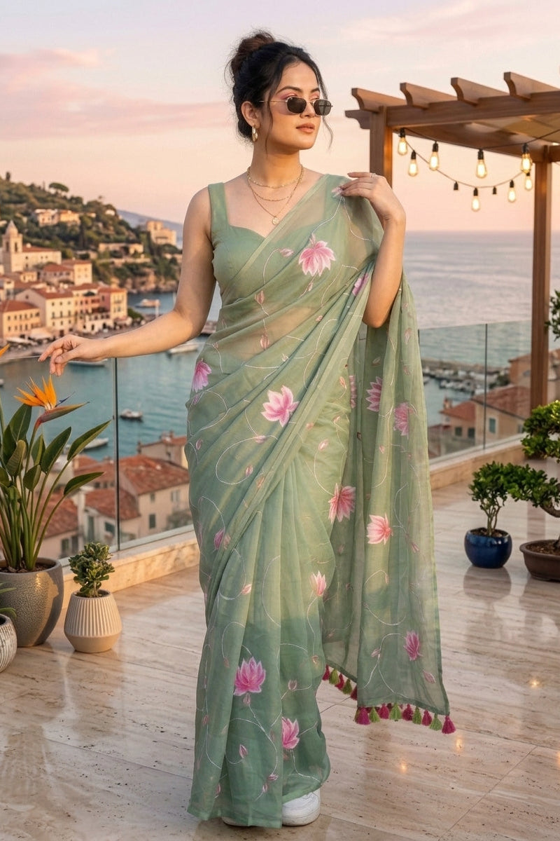 Komol Bithi Mul Cotton Saree