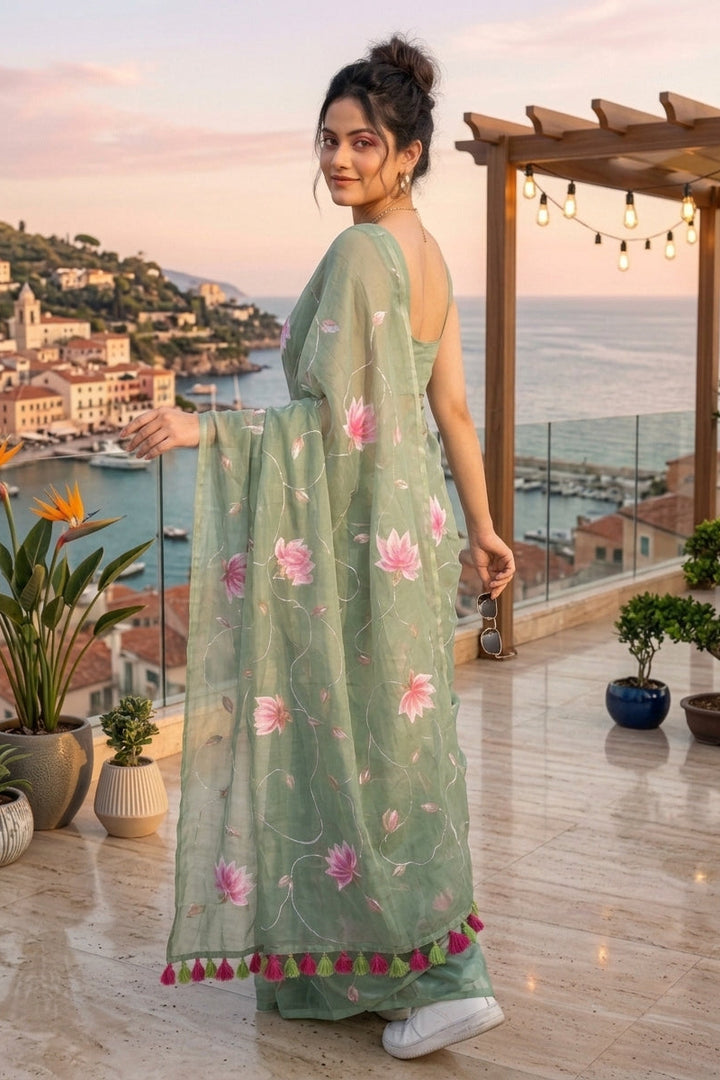 Komol Bithi Mul Cotton Saree